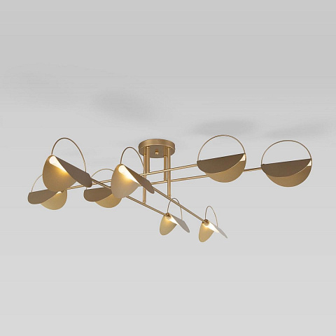 Потолочная люстра Eurosvet Grazia 70148/8 золото Smart