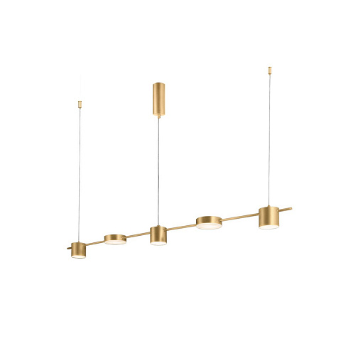 Подвесная люстра Crystal Lux TRISTAN SP5 L1200 GOLD