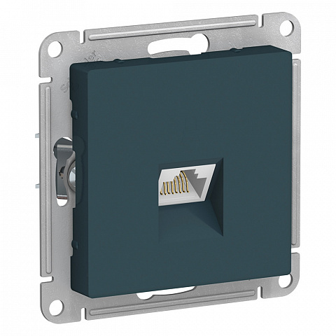 Systeme Electric AtlasDesign Изумруд Розетка компьютерная RJ45, кат. 6A, механизм