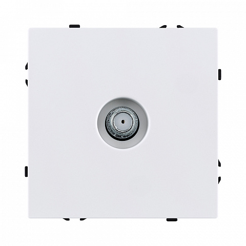 Розетка TV, белый матовый Kollinger Eclipse EC-020WH