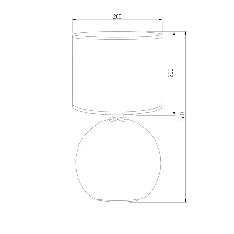 Настольная лампа TK Lighting 5081 Palla