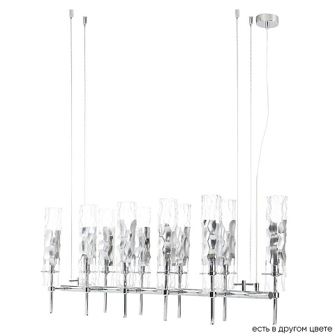 Подвесная люстра Crystal Lux Primavera SP10 Chrome