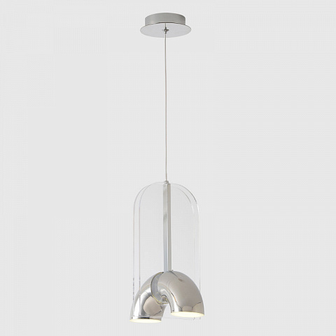 Подвесной светильник Crystal Lux ELEMENT SP12W LED CHROME