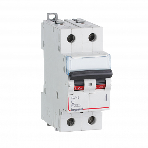 Legrand DX3-E Автоматический выключатель 2P 10А (С) 6000/6kA
