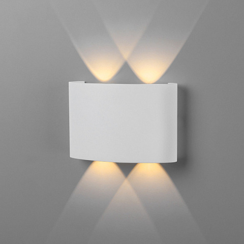 Светильник настенный Elektrostandard 1555 TECHNO LED TWINKY DOUBLE белый