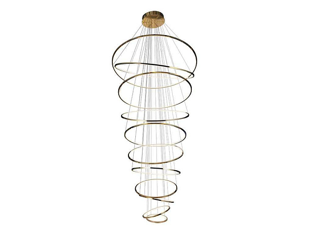 Каскадная люстра Newport 15211N/S brass