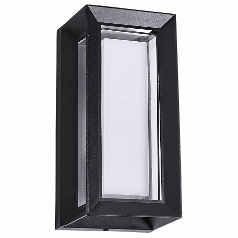 Уличный настенный светодиодный светильник Arte Lamp Ulysses A8112AL-1BK
