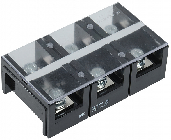 IEK Блок зажимов БЗН ТC-4003 200 мм2 400A 3 пары