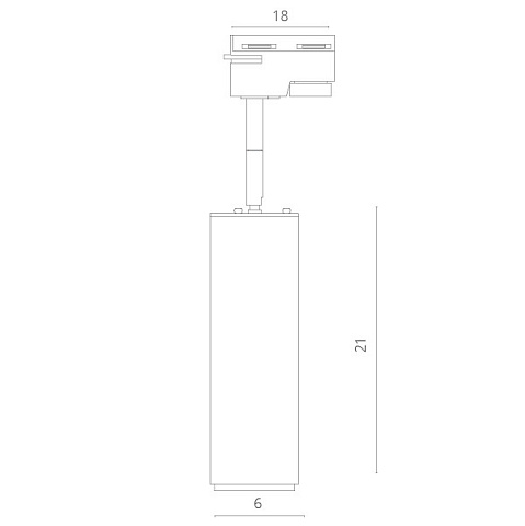 Светильник на шине ARTE Lamp A1412PL-1WH