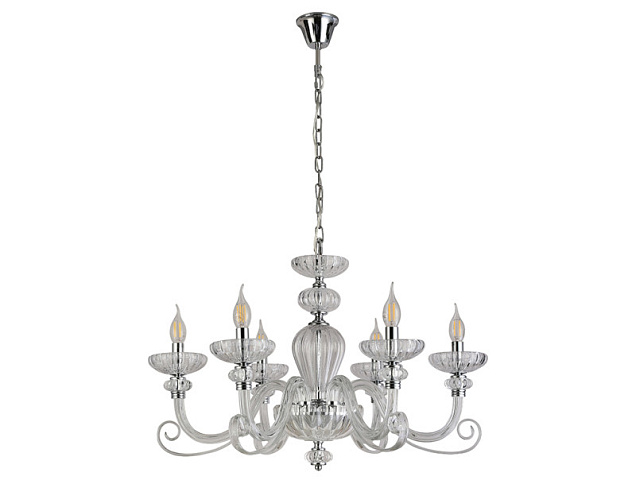 Подвесная люстра Newport 8626/C chrome clear