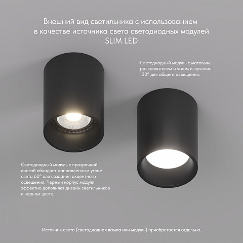 Накладной светильник Denkirs DK3110-BK