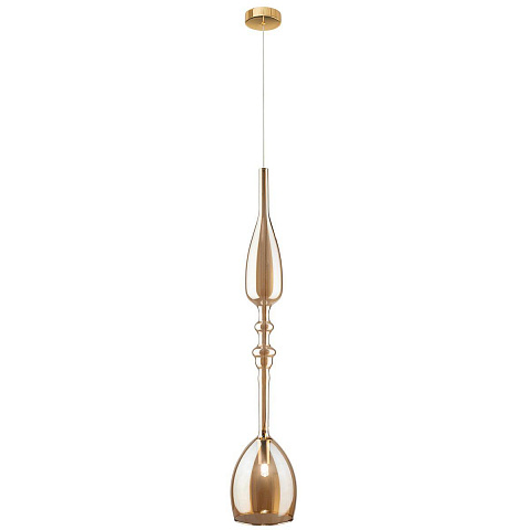 Подвесной светильник Crystal Lux Lux New SP1 C Amber