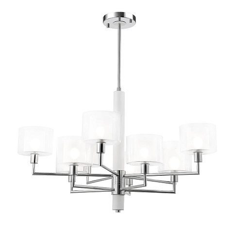 Люстра на штанге Crystal Lux MAESTRO SP-PL5+5 CHROME