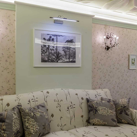 Подсветка для картин Elektrostandard Simple LED 10W 1011 IP20 никель a038392
