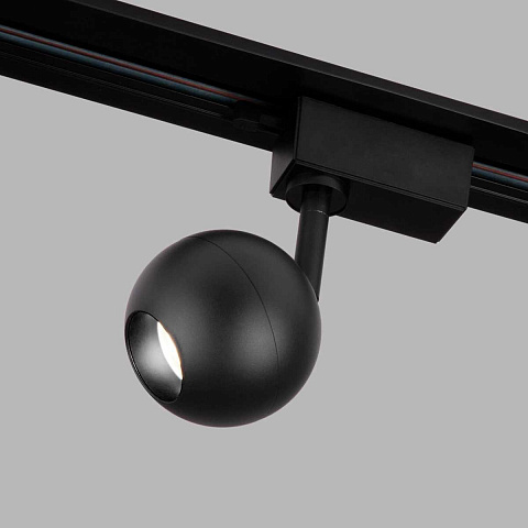 Трековый светодиодный светильник Elektrostandard Ball черный 8W 4200K LTB76 a053741