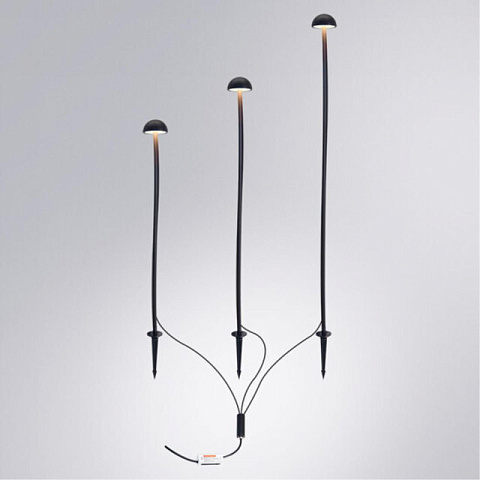 Грунтовый светильник ARTE Lamp A1081PA-3BK