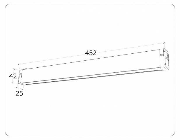 Светильник на шине Ambrella Light GL1281