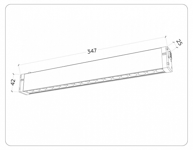 Светильник на шине Ambrella Light GL1312