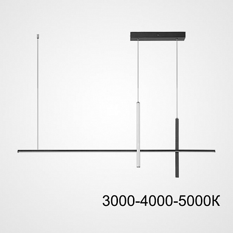 Подвесной светильник Imperium Loft Squirrel L100 Black Трехцветный Свет 220663-23