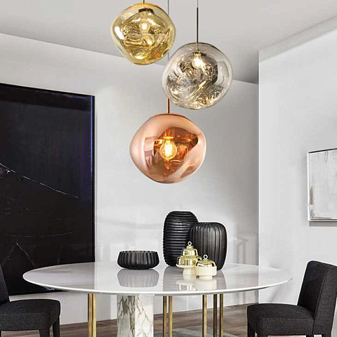 Подвесной светильник Imperium Loft Tom Dixon Melt Pendant Silver D50 233055-22