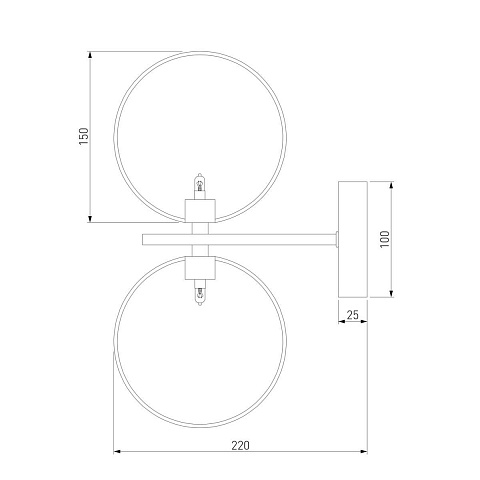 Бра Eurosvet Selisa 50291
