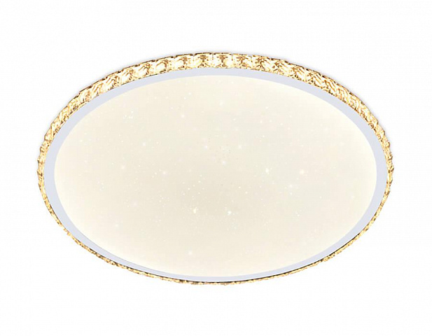 Потолочный светодиодный светильник Ambrella light Orbital Crystal FF70