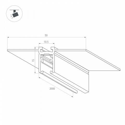 Шинопровод Arlight 062319