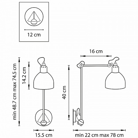 Бра Lightstar 765617