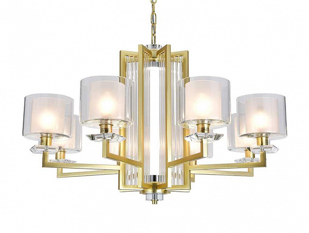 Подвесная люстра Newport 4408+1/C mat.gold
