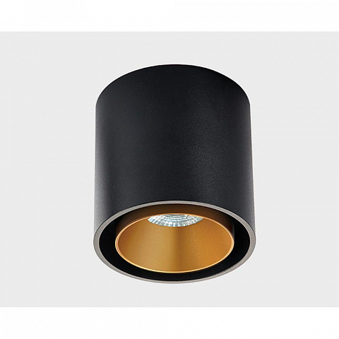 Потолочный светильник Italline SKY black + SKY R gold