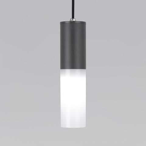 Уличный подвесной светильник Elektrostandard Glas 5602 TECHNO серый a062781