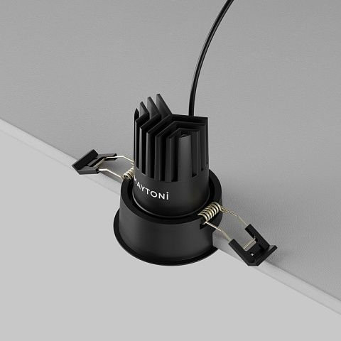Встраиваемый светильник Maytoni DL115-10W-2.7K-B
