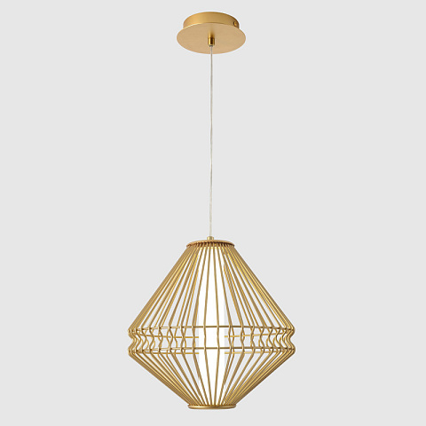 Подвесной светильник Crystal Lux CUADRA SP15W LED GOLD