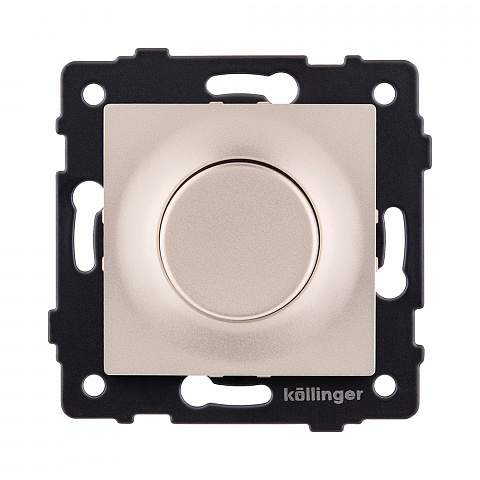 Светорегулятор для светодиодных ламп, проходной, 500W, золотой Kollinger REA-048GD для Aspekt, Eleganz, Reflex
