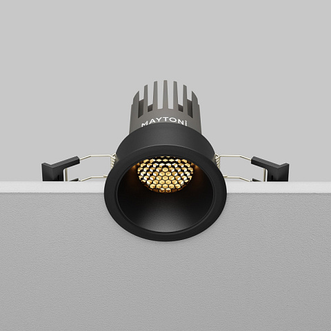Встраиваемый светильник Maytoni DL123-10W-2.7K-B
