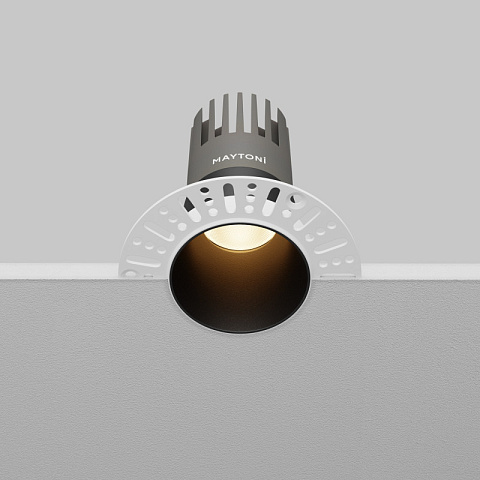 Встраиваемый светильник Maytoni DL120-10W-3K-TRS-B
