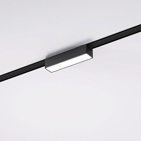 Трековый светодиодный светильник Elektrostandard Flat Magnetic Vision 85087/01 черный a063691
