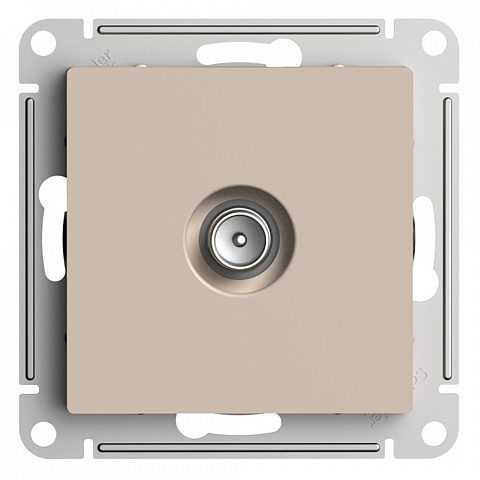 Systeme Electric AtlasDesign Песочный Розетка TV коннектор, механизм