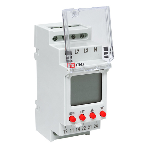 EKF PROxima Реле контроля фаз с LCD дисплеем (с нейтралью) RKF-2S