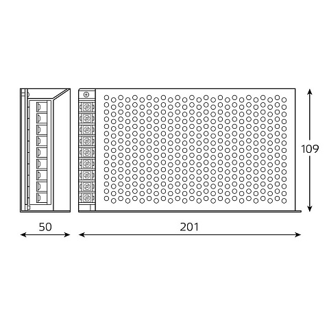 Блок питания Gauss 250W 12V IP20 BT507