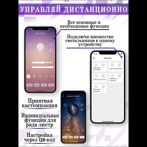 Потолочная люстра Natali Kovaltseva LED LAMPS 81121/3C