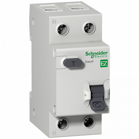 Schneider Electric EASY 9 Дифференциальный автоматический выключатель 1П+Н 10А 30мА C AC