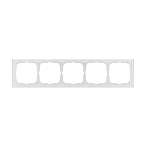 Systeme Electric ArtGallery Pure Органическое стекло Белый Рамка 5-ая