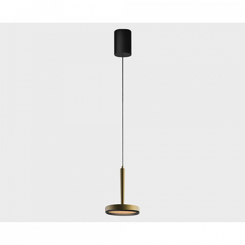 Подвесной светильник Italline IT02-025 gold 3000K+IT02-024 black