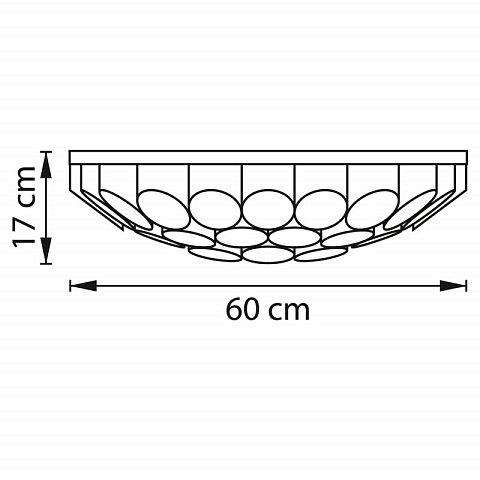 Накладная люстра Lightstar 720407