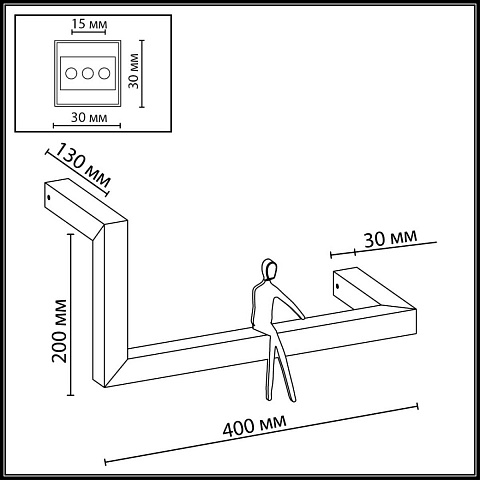 Бра Odeon Light 7153/10WL