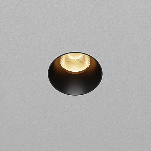 Встраиваемый светильник Maytoni DL124-10W-2.7K-TRS-B