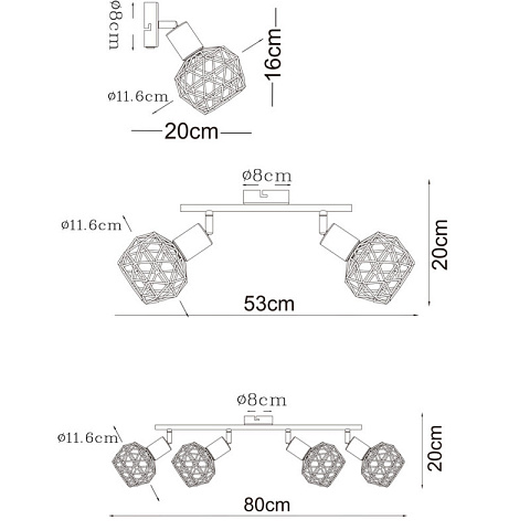 Спот ARTE Lamp A6141AP-1AB