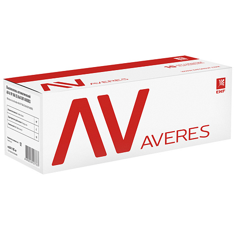 EKF Averes AV-6  Автоматический выключатель  (D) 4P 63А 6kA
