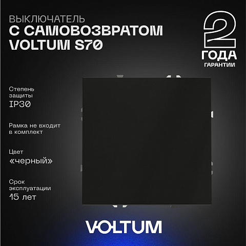 Выключатель VOLTUM VLS010608